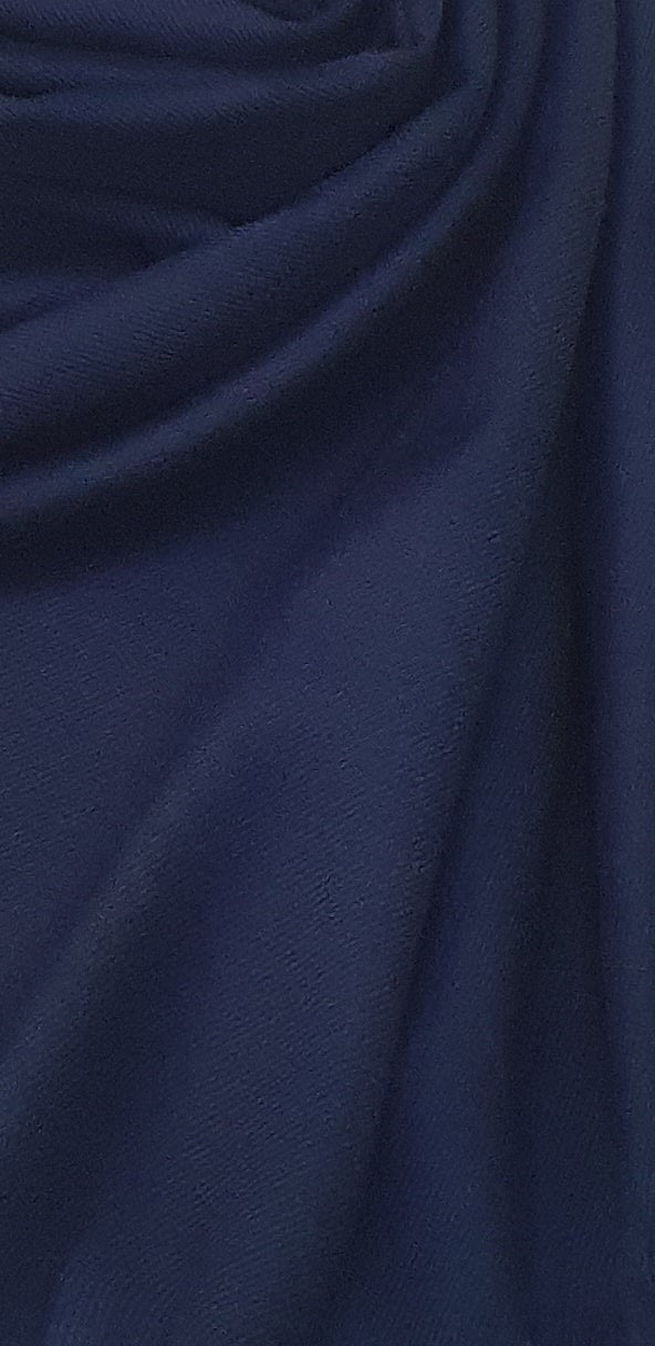 J. Navy Blue Winter Shawl -D26