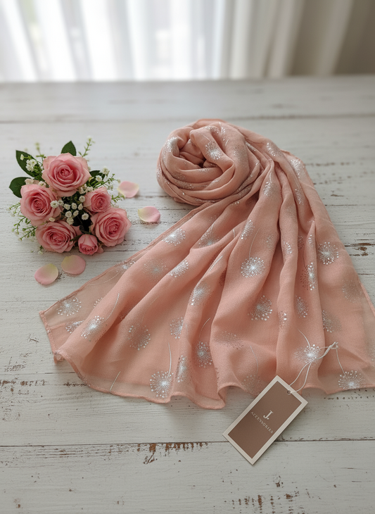 J. Lawn Stole/Scarf-D43
