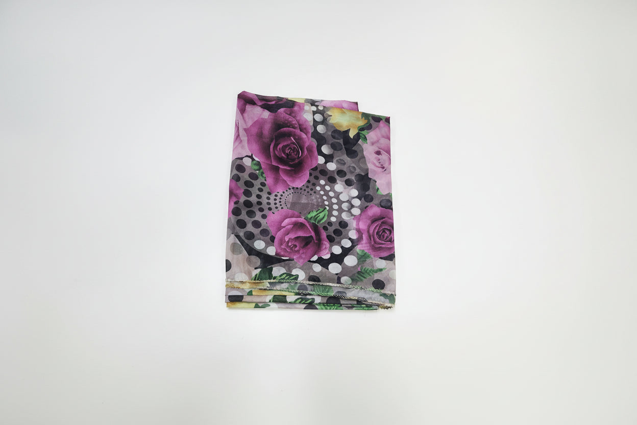 Printed Silk Dupatta