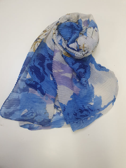 Women's Crush Lawn Scarf – D105