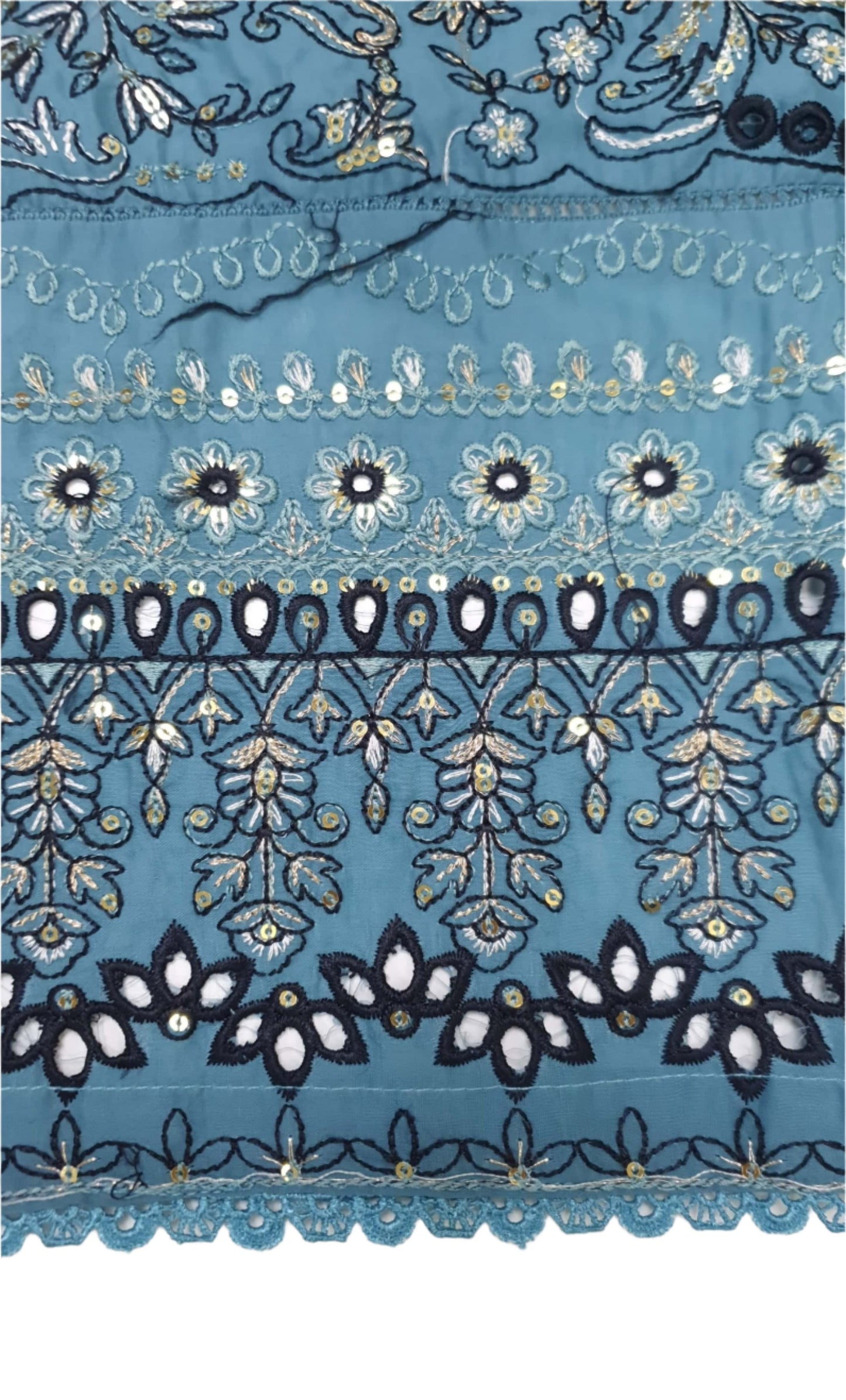 Embroidered Daman for Women-Online Dubai