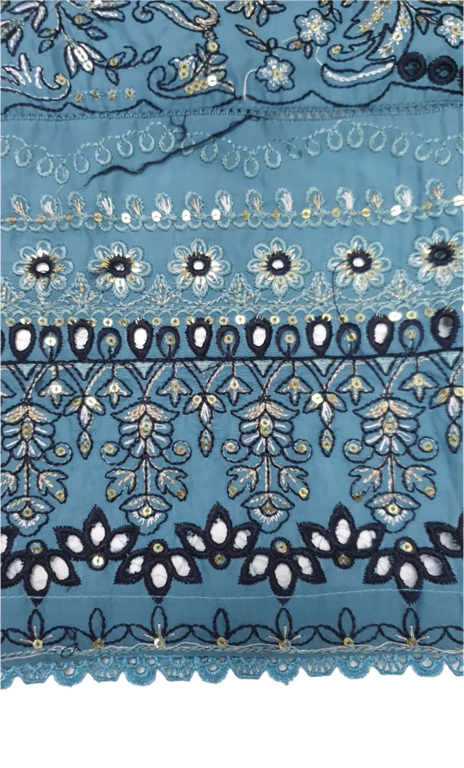 Embroidered Daman for Women-Online Dubai
