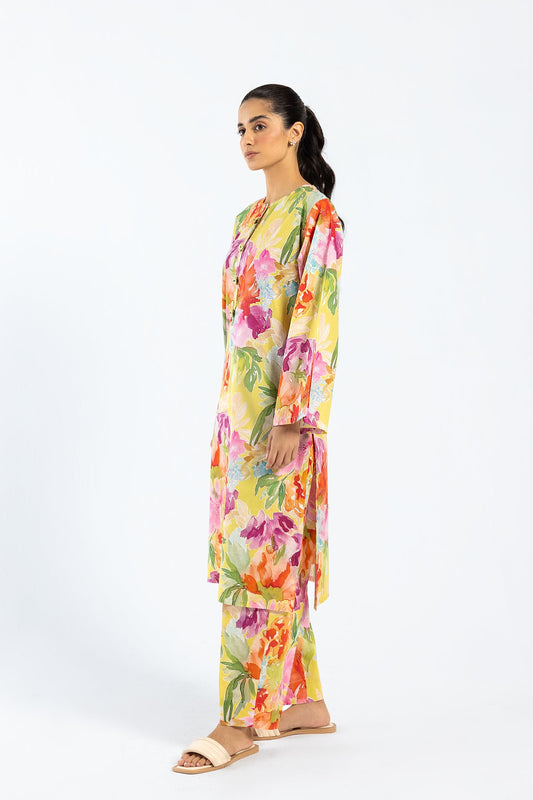 Ethnic stitched lawn 2pc for women in Dubai