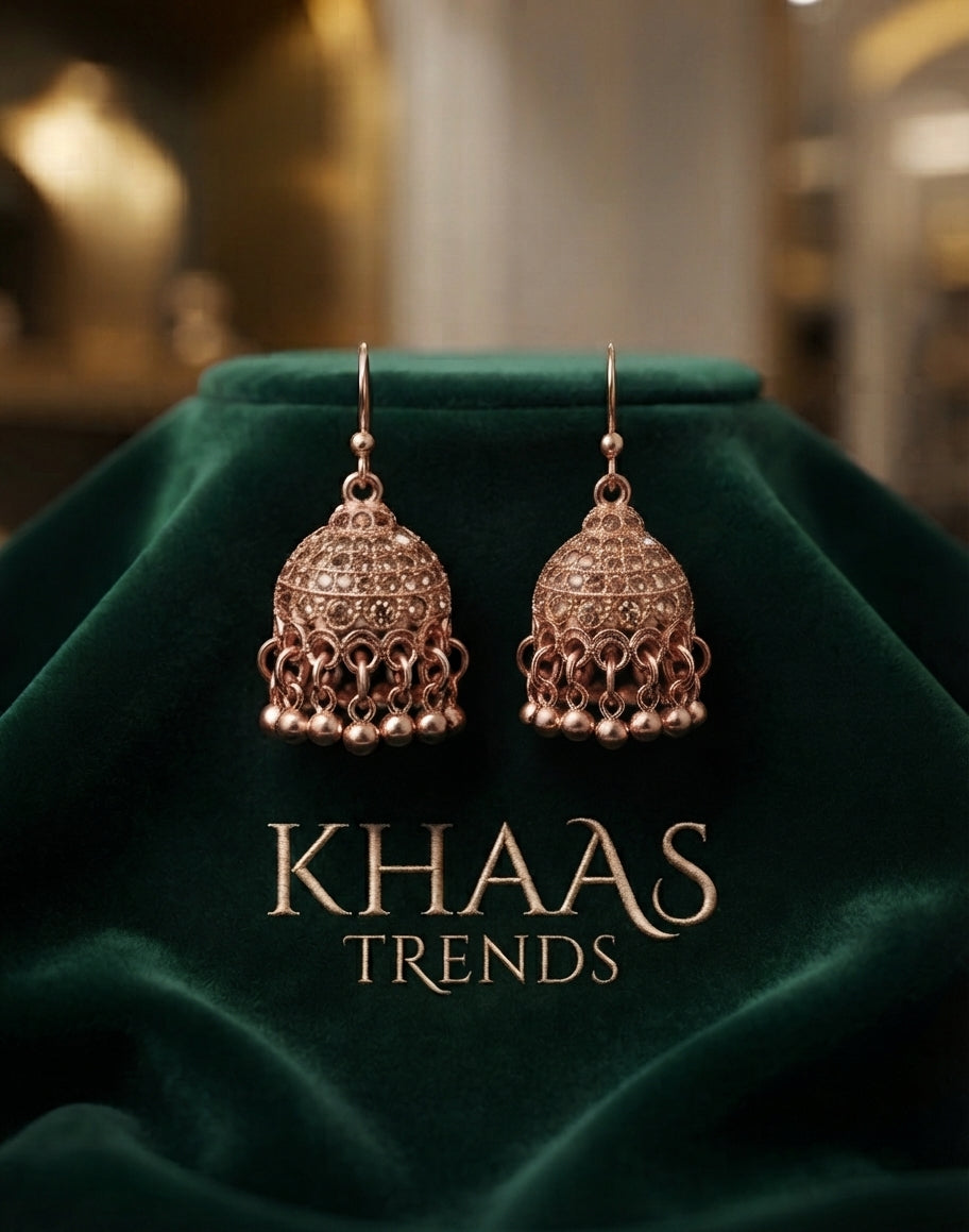 Jhumki – Traditional Pakistani & Indian Earrings -J10