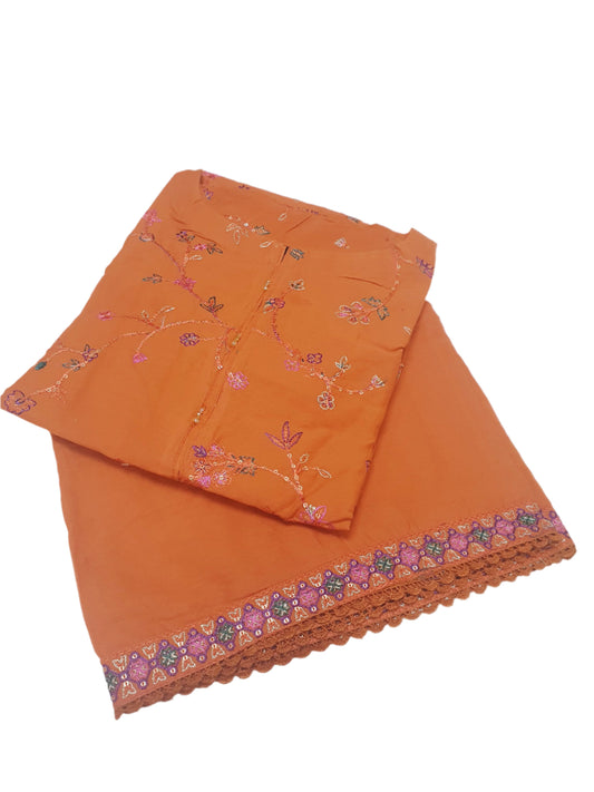 EMBROIDERED LAWN 2PC - RW2-01