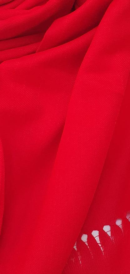 J. winter Red Shawl- khaas Trend