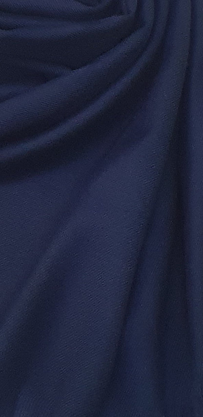 J. Navy Blue Winter Shawl -D26