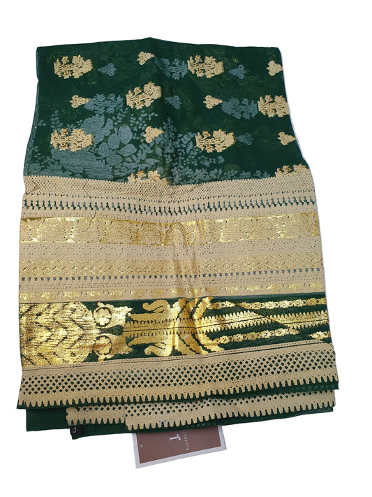 J. formal Green net Dupatta