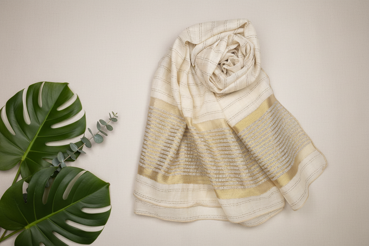 Cross Stitch Swiss Munar Dupatta-D67