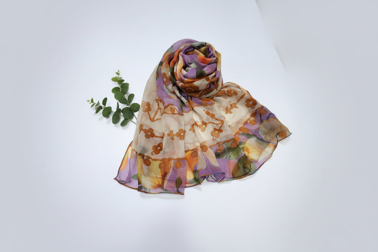 Printed Chiffon Dupatta