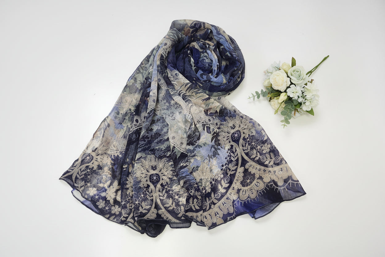 Printed Chiffon Dupatta
