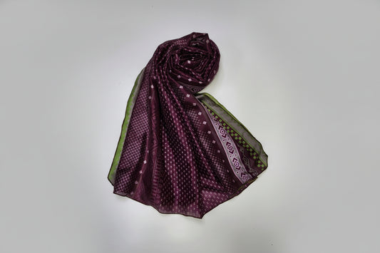 Printed Silk Dupatta