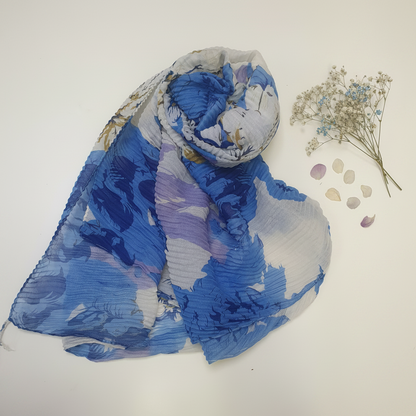 Women's Crush Lawn Scarf – D105