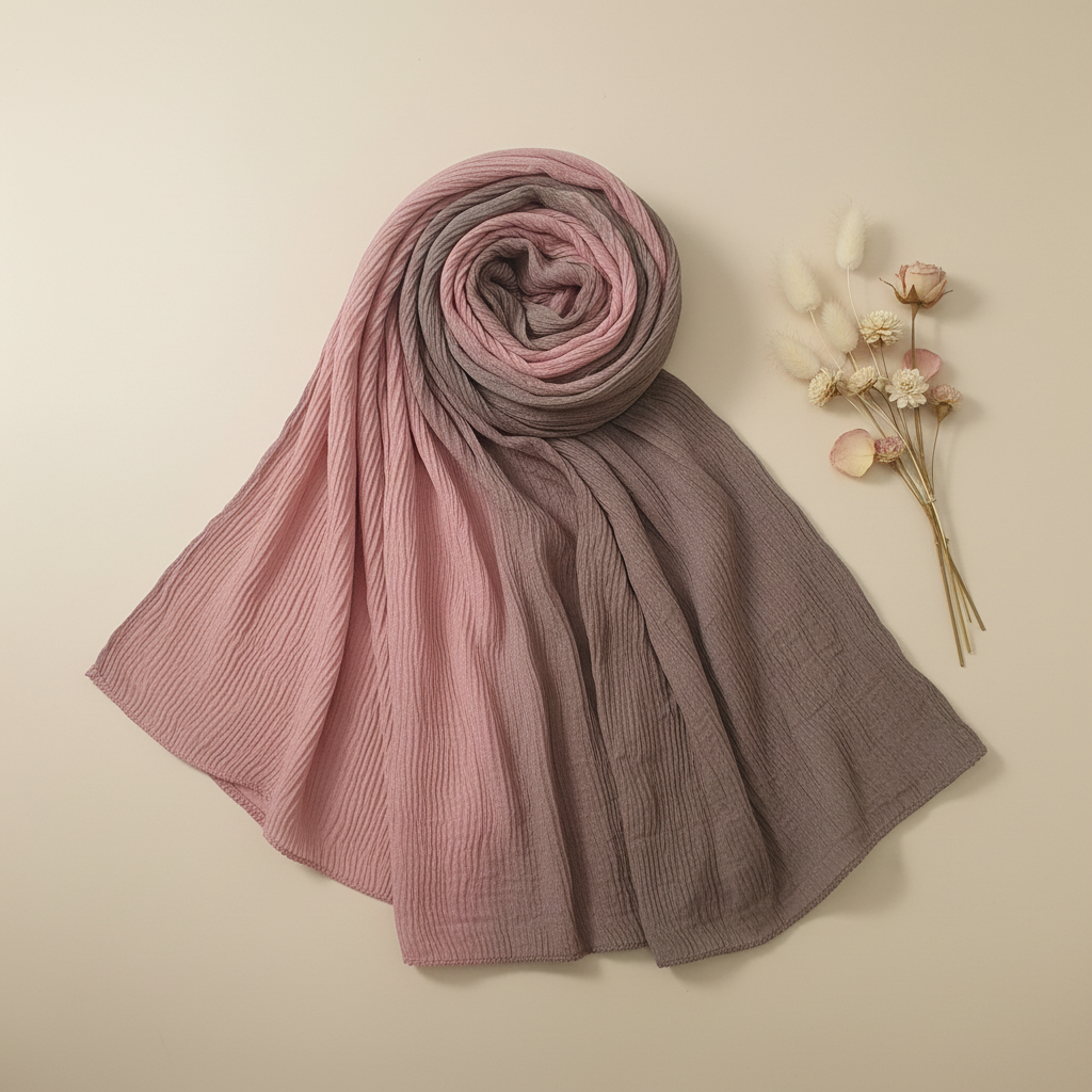 Women's Tie-dye Crush Scarf – D104