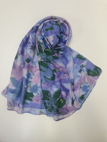Women's Crush Lawn Scarf – D106