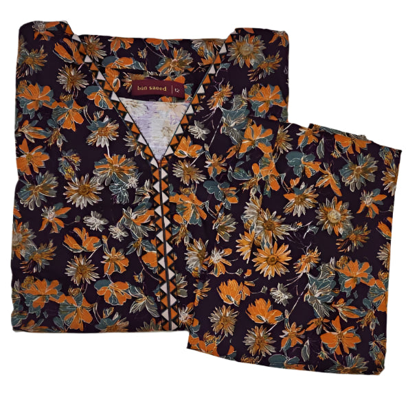 Printed Khaddar 2PC-Bin Saeed- RW2-16