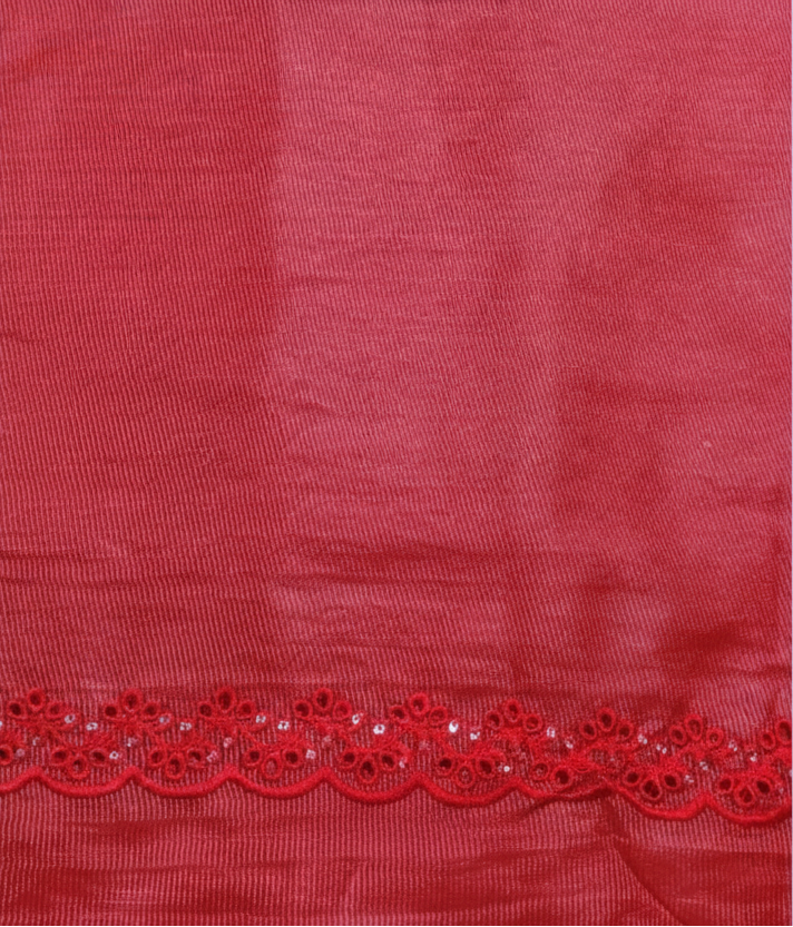 Cross Stitch Organza Net Dupatta