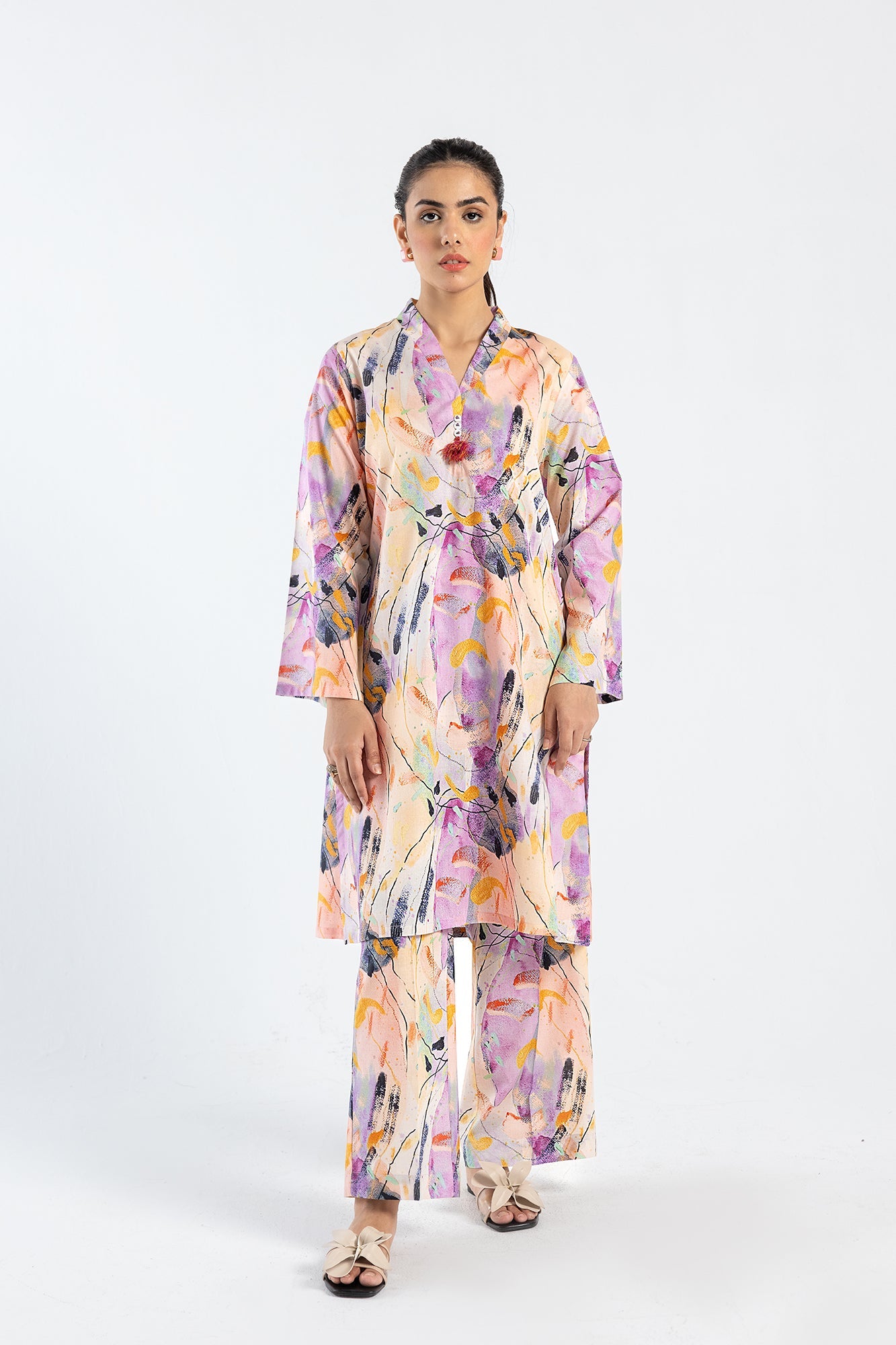 Printed Lawn 2PC- Ethnic 