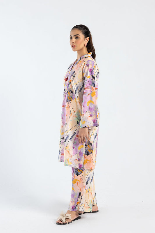 Ethnic printed 2pc Shirt Trousers for summer