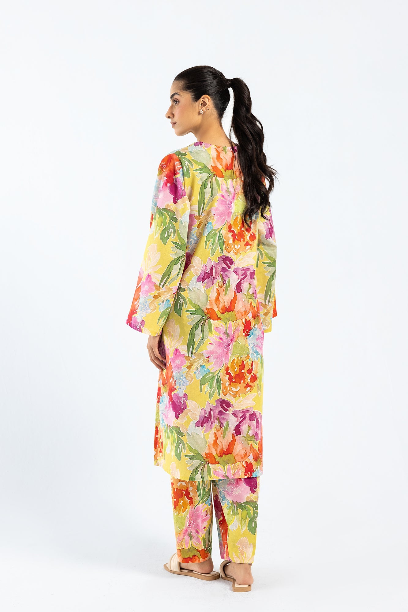 Ethnic ready-to-wear lawn 2pc-Online Dubai