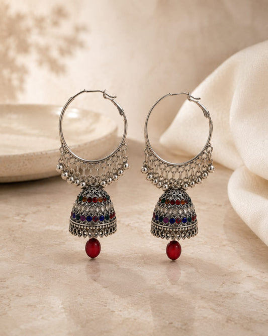 Jhumkis – Traditional Pakistani & Indian Earrings -J03