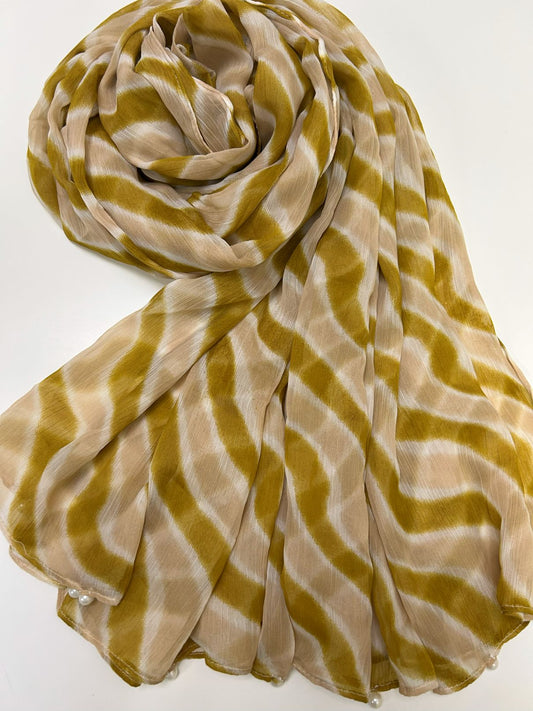 J. Printed Chiffon Dupatta-Online UAE Khaas Trends