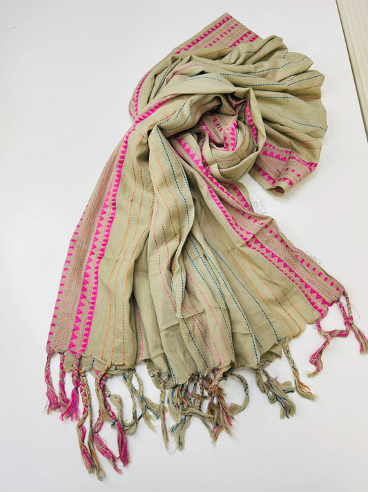 J. Dupatta Beige color -Online UAE