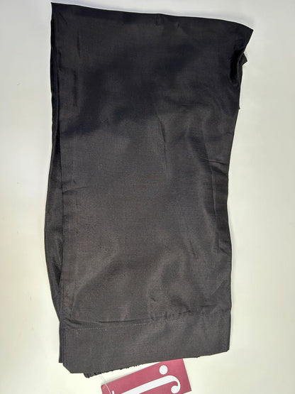 J. Black Raw Silk Plain Trouser – Women’s Ethnic Bottomwear