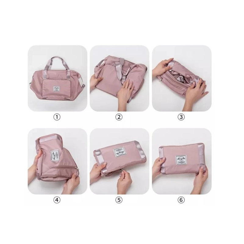Smart, Light Weight pink Travel Bag