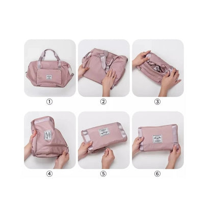 Smart, Light Weight pink Travel Bag