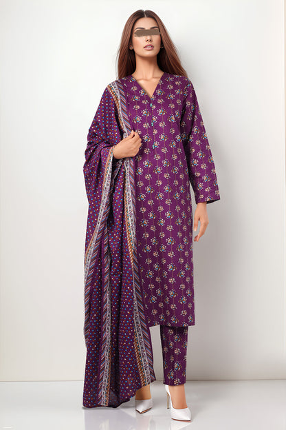 3pc SAYA Lawn PRET for Women-Online Dubai