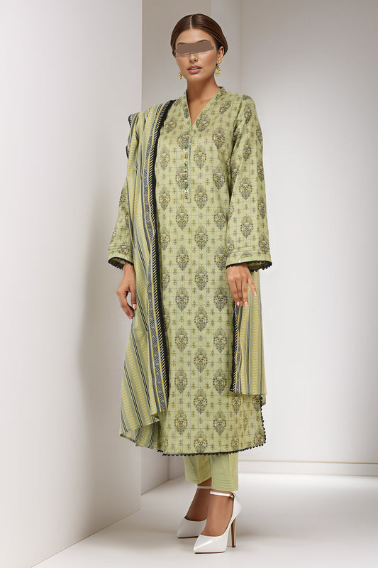 pakistani women printed lawn 3pc for summer by saya - Online Dubai