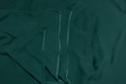 Cross stitch Dark Green Chiffon Dupatta-D58