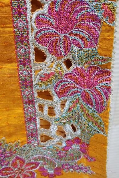 Aneela's  Luxury Embroidered Lawn-Stitched 2pc-RW2-63