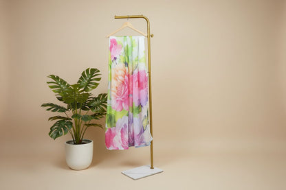 Aneela's luxury Embroiderd lawn- stitched 3pc