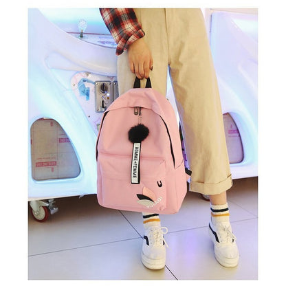Pink Backpack - lightweight, waterproof-Dubai 