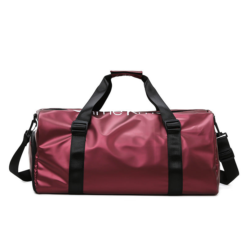 Maroon  Gym Fitness Bag – Lightweight, Waterproof, and Spacious
