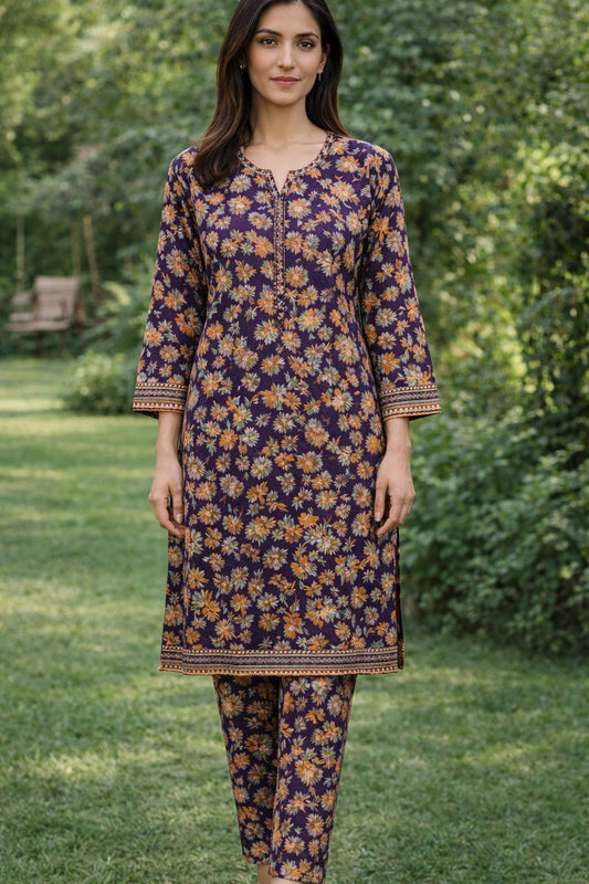 Printed Khaddar 2PC-Bin Saeed- RW2-16