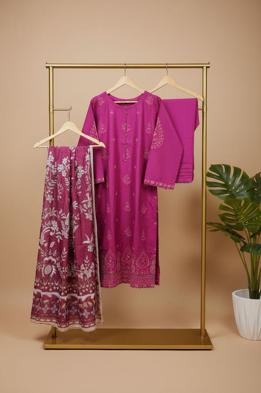 Embroidered Lawn 3PC- RW3-05