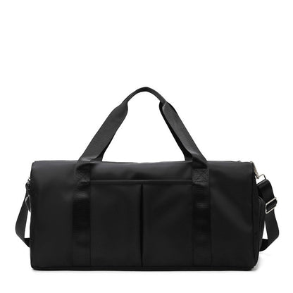 A  travel and gym bag with multiple compartments-Dubai