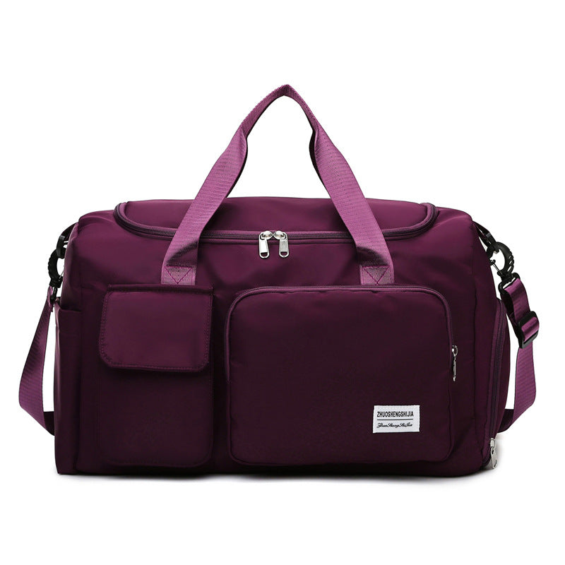 Travel and Gym Bag - Spacious Main Compartment, Multiple pockets, Shoes compartment