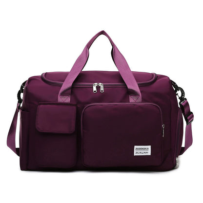 Travel and Gym Bag - Spacious Main Compartment, Multiple pockets, Shoes compartment