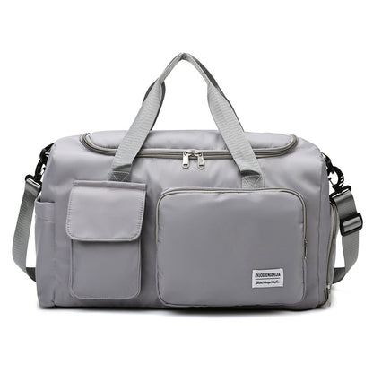 Travel and Gym Bag with Multiple pockets, Shoes compartment-khaas Trends Dubai