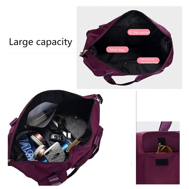 Travel Bag with Single Extension and Multiple Pockets-Dubai UAE